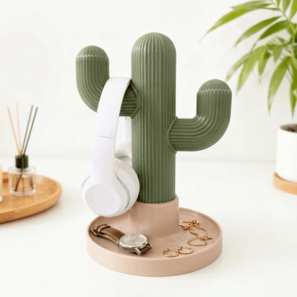 3D Printing Watch - Green Cactus Storage Ornament Multi-Functional Simple