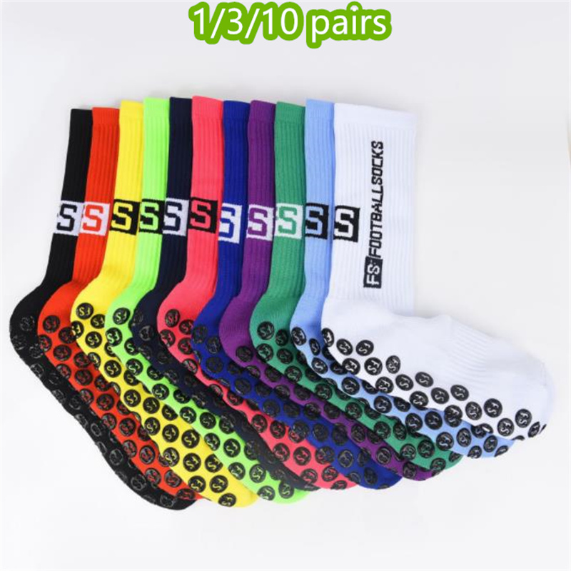 Silicone Sock Hotend - 1/3/10 pairs fessional Non-slip Football Socks