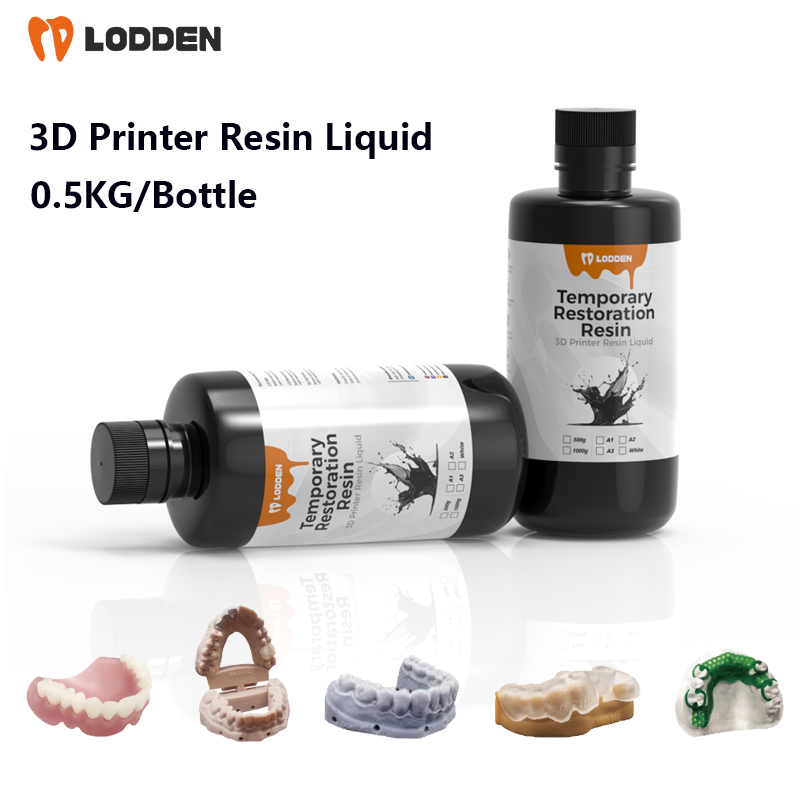 3D Printing Xyz - Dental 3D Printer Resin Liquid 500ml/bottle