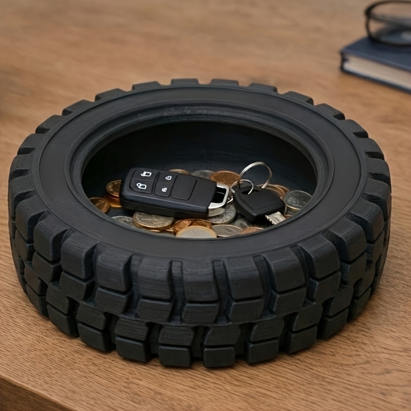 Enclosure 3D Printing - A 3D-Printed Miniature Tire Storage Tray,