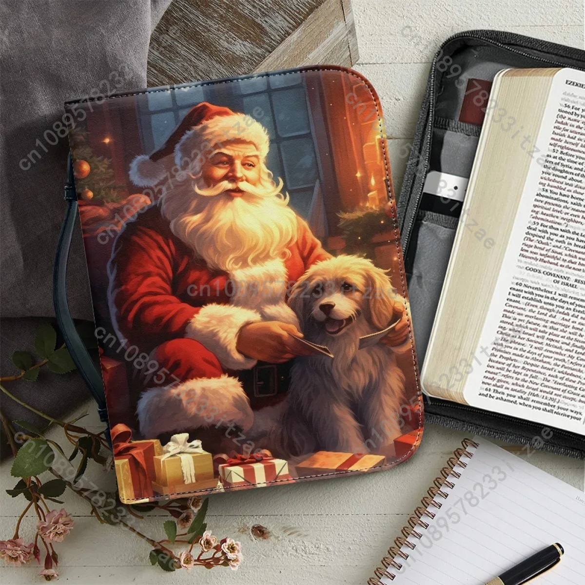 3D Printing Case - 2024 Women's Bible Storage Bag Claus