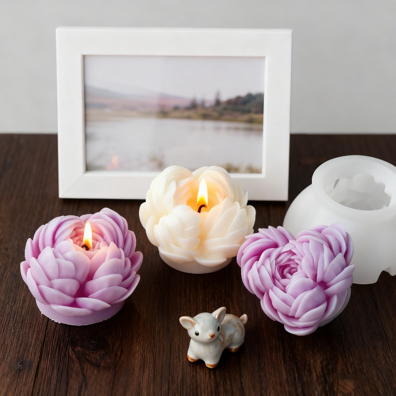DIY Rose Flower Candle Silicon - 3D Printing Concrete 评论和价格