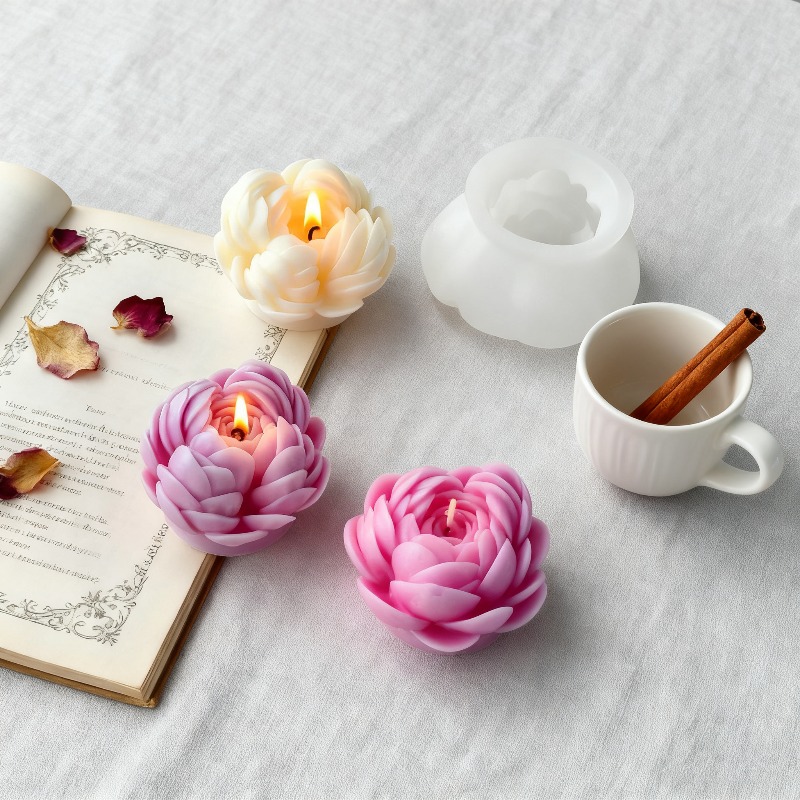 DIY Rose Flower Candle Silicon - 3D Printing Concrete 评论和价格