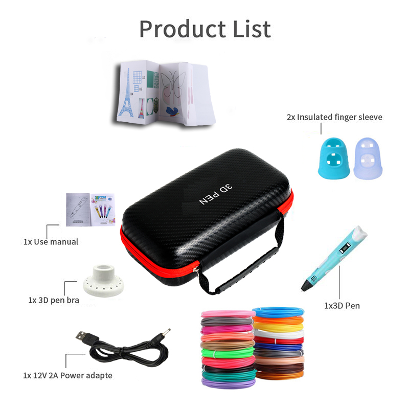 3D Pen With LCD Screen Compati - 3D Printing Xyz 评论和价格