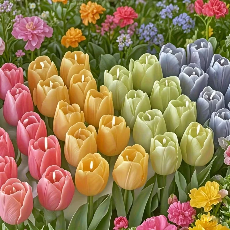 A Top Quality 3D Tulip Flower  - 3D Printing Concrete 评论和价格