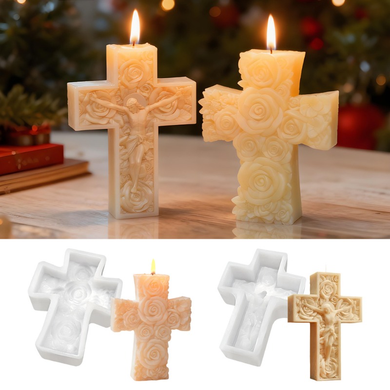 New Jesus Cross Character Cand - 3D Printing Concrete 评论和价格