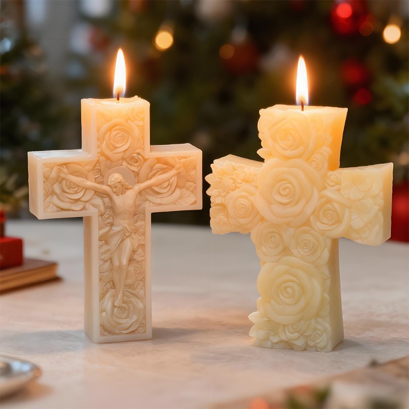 New Jesus Cross Character Cand - 3D Printing Concrete 评论和价格