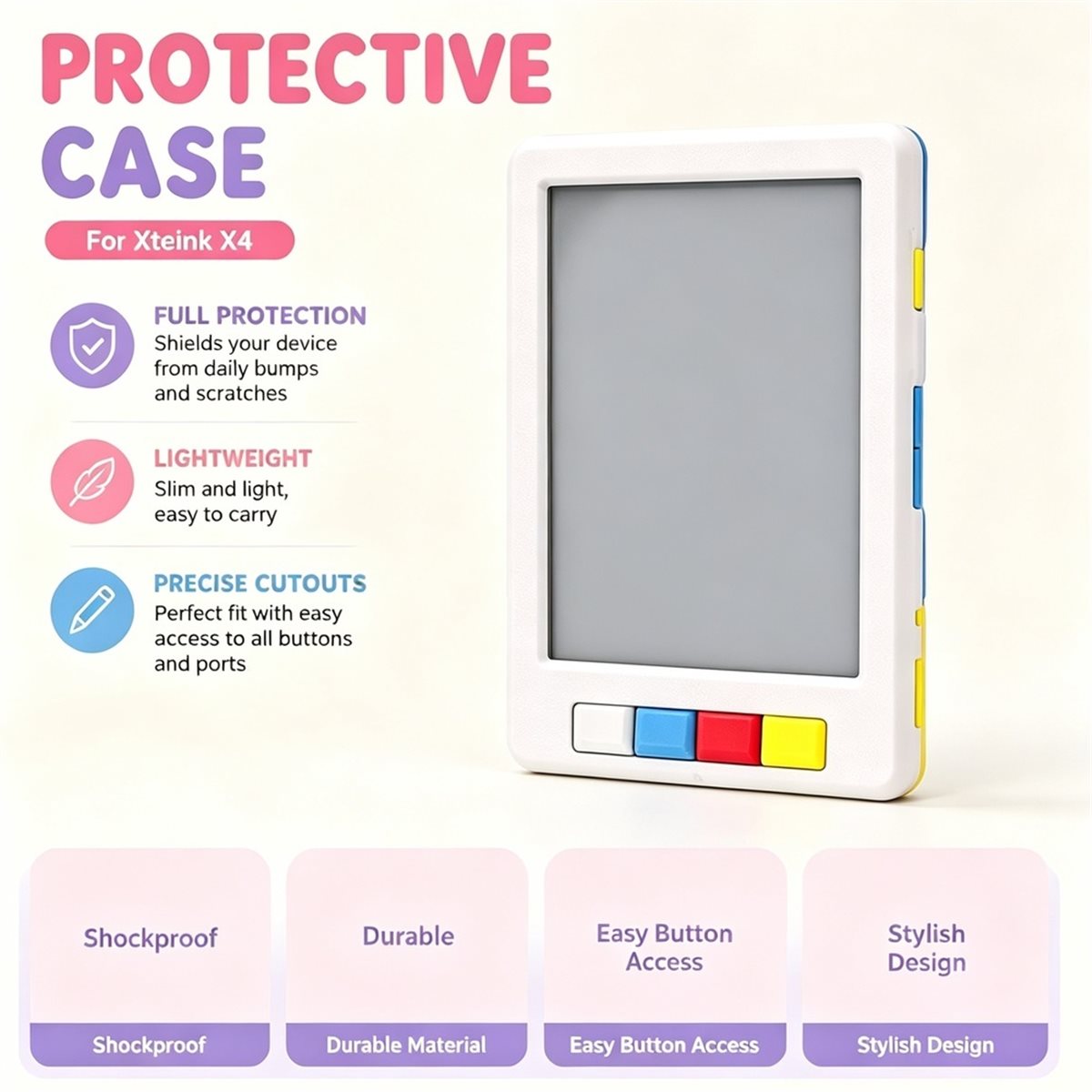 For Xteink X4 Protective Shell - 3D Printing Ebook 评论和价格