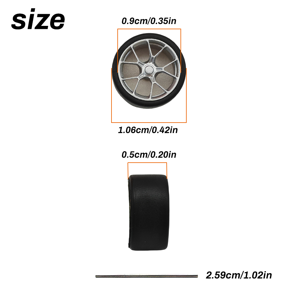 1:64 Scale Model Car Wheels Ri - 3D Printing Diecast Cars 评论和价格