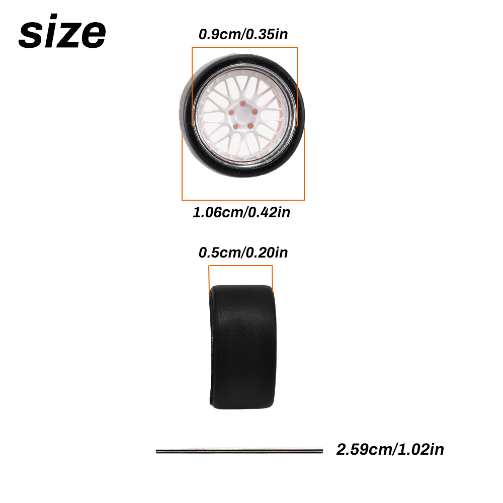 1:64 Scale Model Car Wheels Ri - 3D Printing Diecast Cars 评论和价格