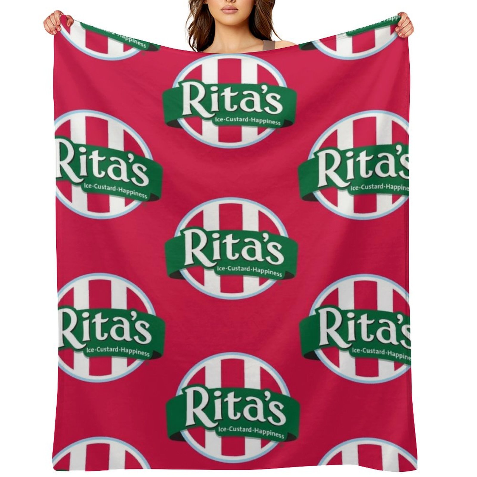 Rita's Italian Ice Cafe Throw  - 3D Printing Cafe 评论和价格