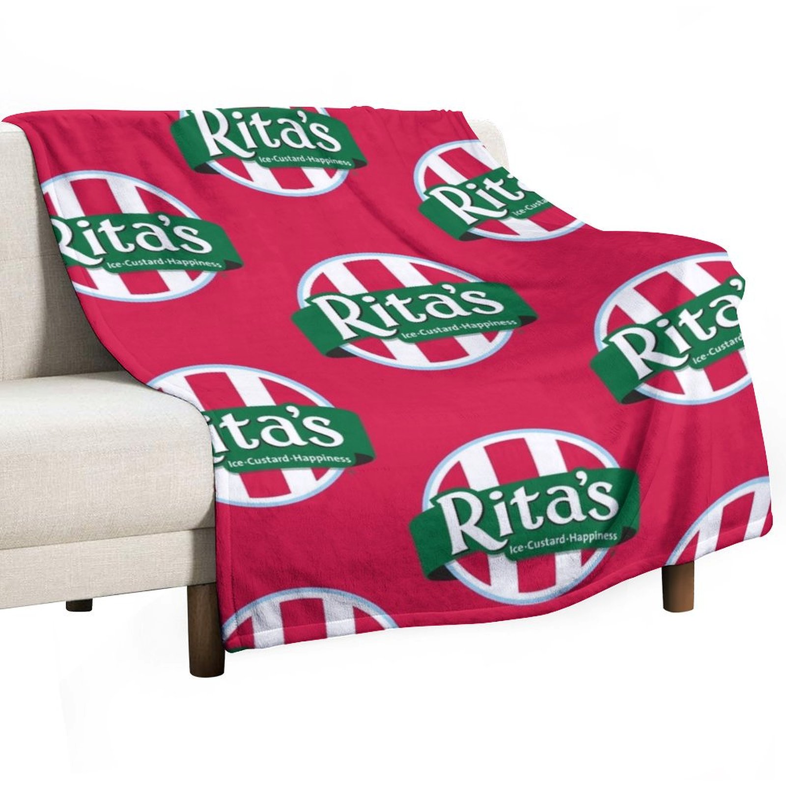 Rita's Italian Ice Cafe Throw  - 3D Printing Cafe 评论和价格