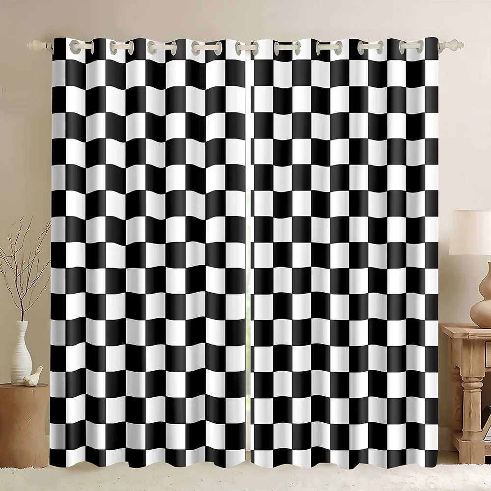 Black and White Checkerboard B - 3D Printing Cafe 评论和价格