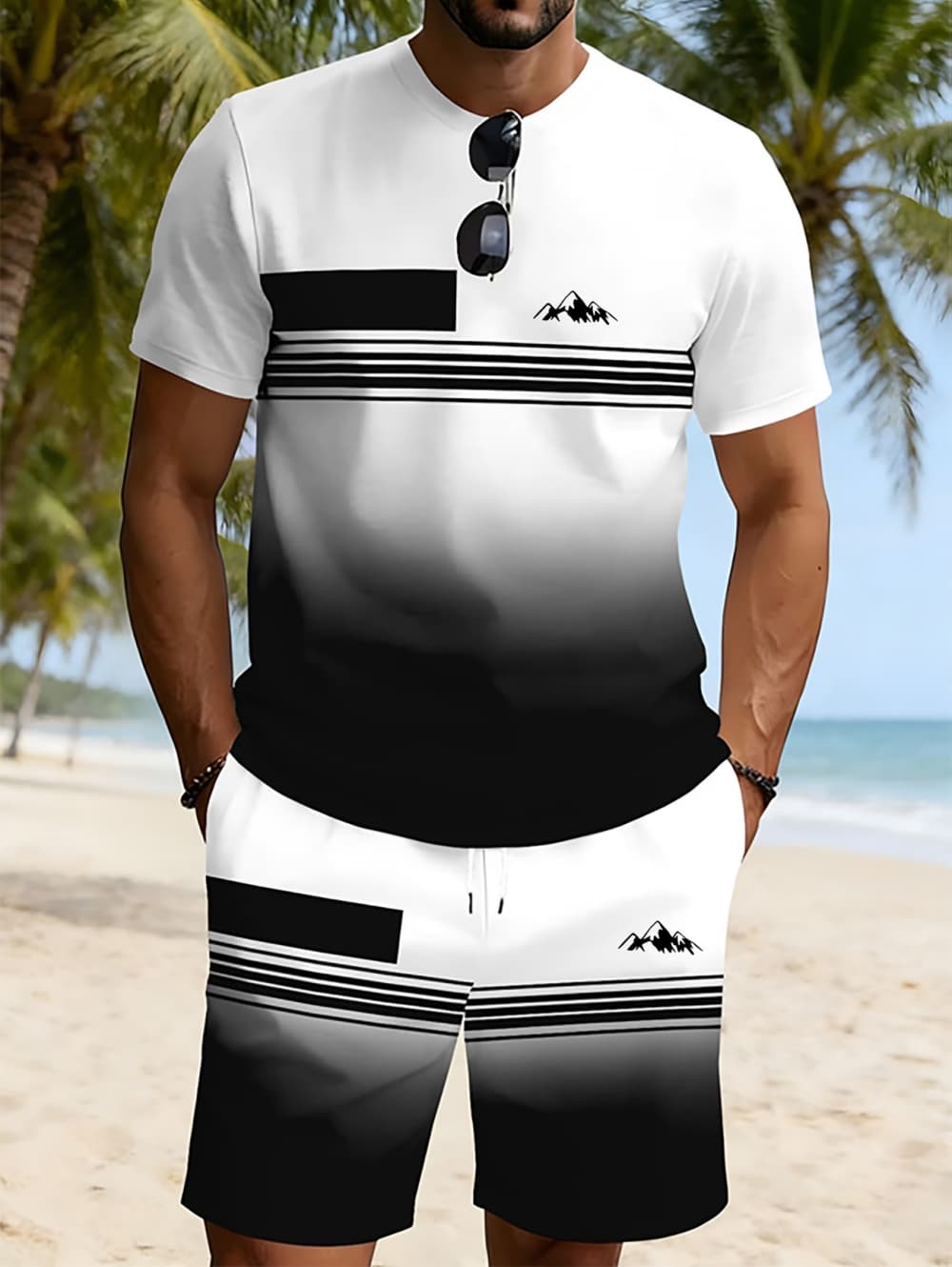 2026 Summer New Arrival Men's  - 3D Printing Kpop 评论和价格