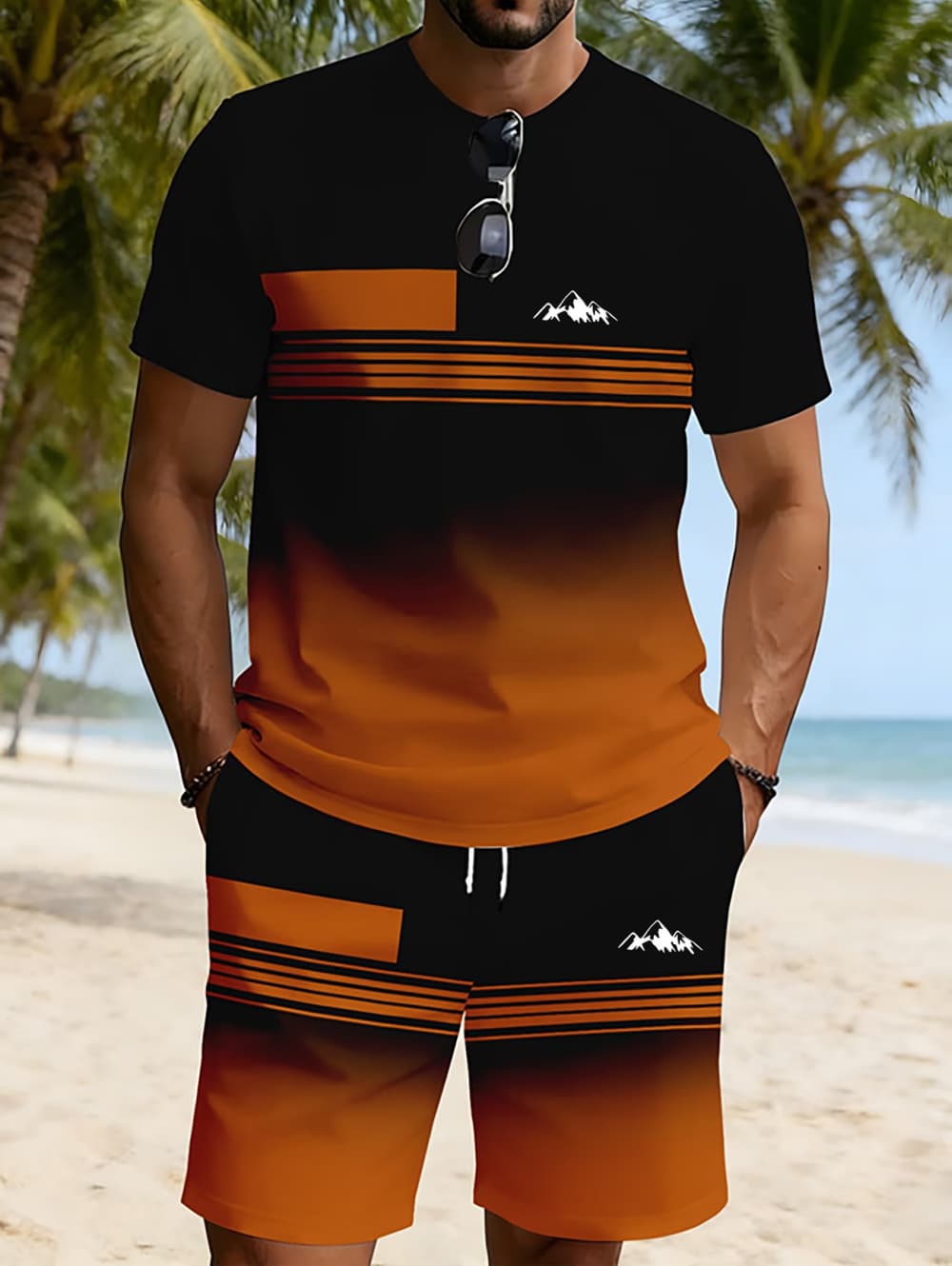 2026 Summer New Arrival Men's  - 3D Printing Kpop 评论和价格
