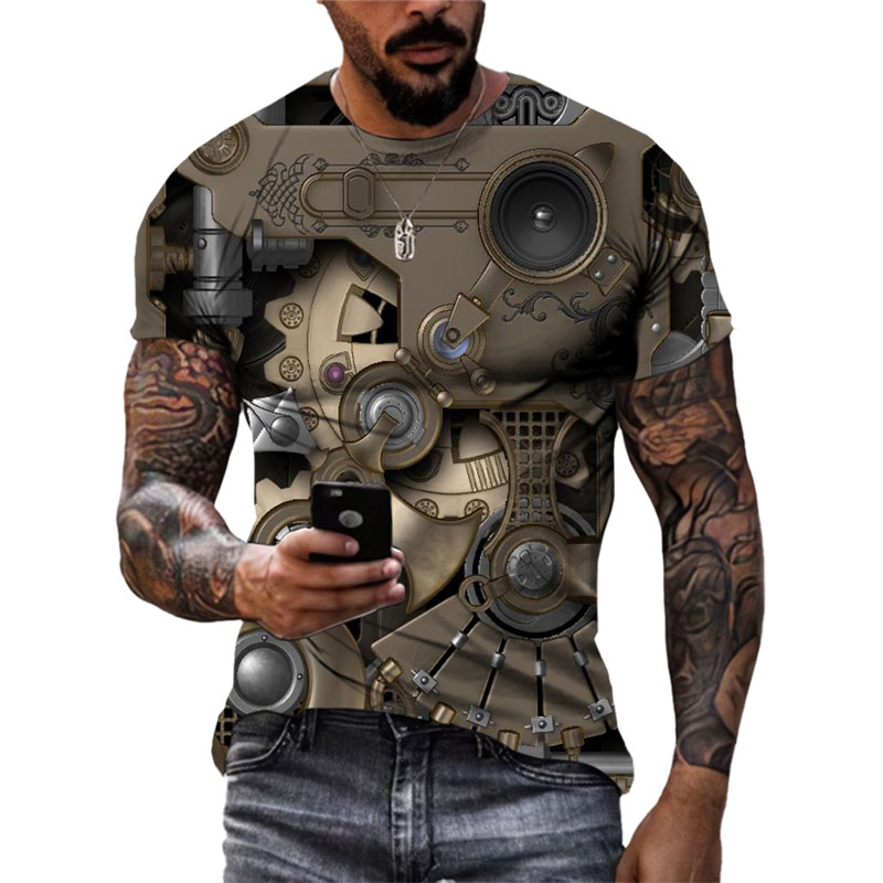 Summer New Creative Mechanical - 3D Printing Watch 评论和价格