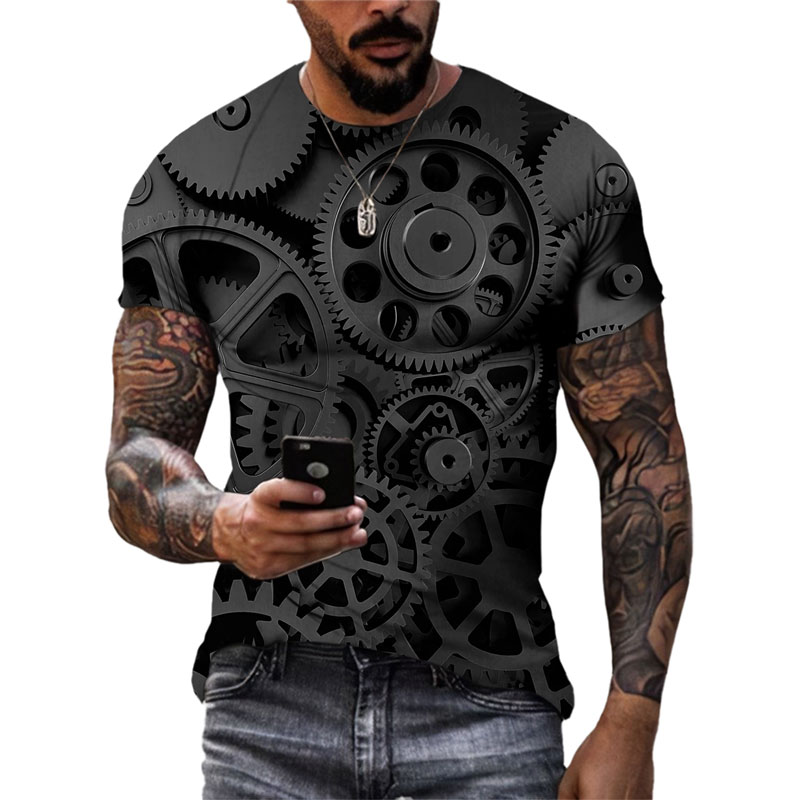 Summer New Creative Mechanical - 3D Printing Watch 评论和价格