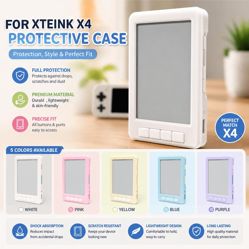 Protective Case for XTEink X4  - 3D Printing Ebook 评论和价格