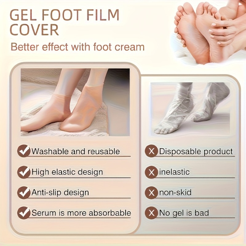 2pcs silicone foot care socks, - Silicone Sock Hotend 评论和价格