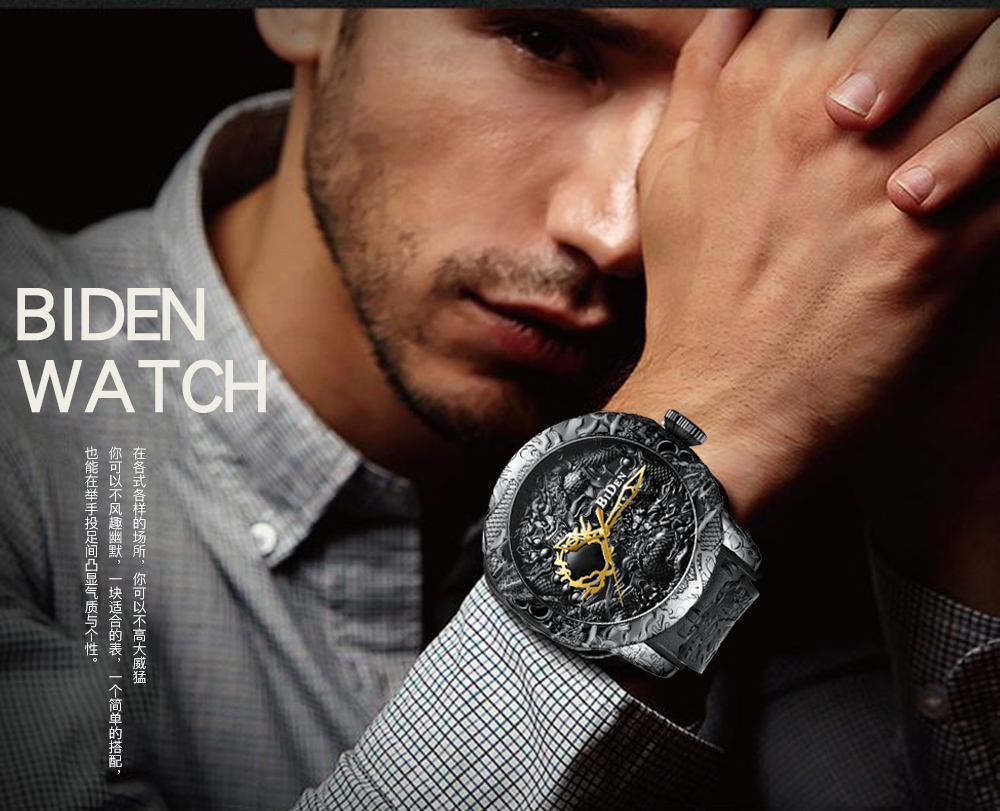 Luxury Gold Dragon Sculpture W - 3D Printing Watch 评论和价格