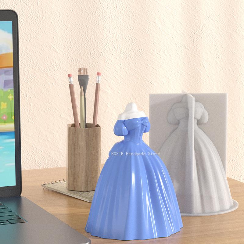 Bride Silicone Candle Mold 3D  - 3D Printing Concrete 评论和价格