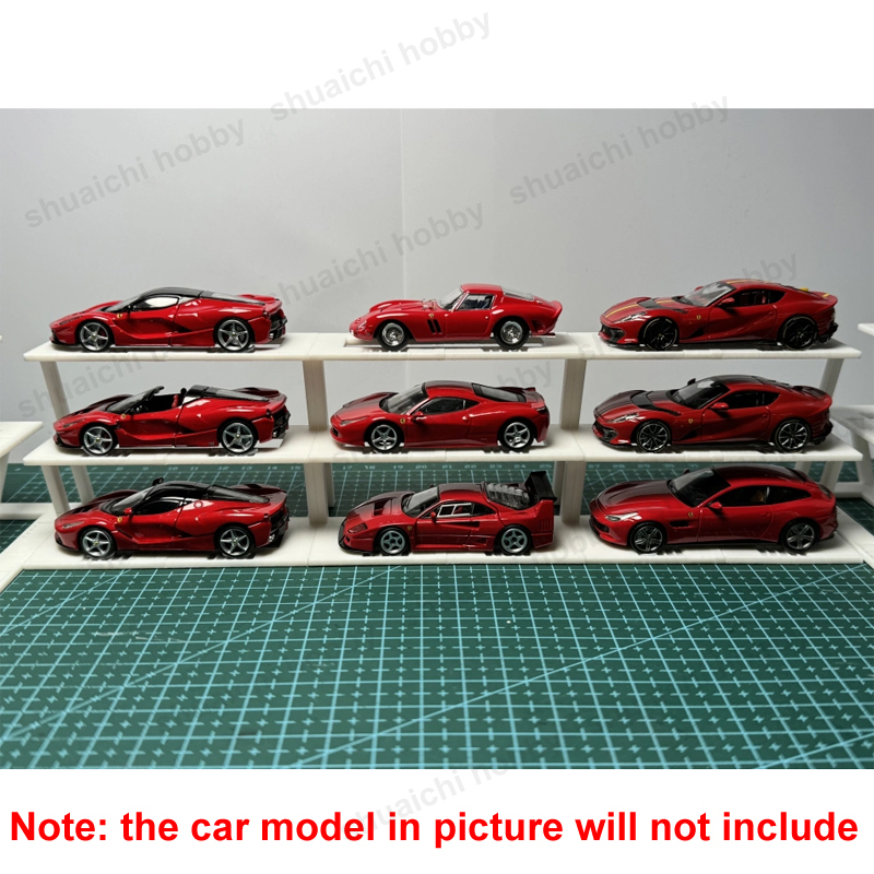 2PCS 3D Printed Tiered Display - 3D Printing Diecast Cars 评论和价格