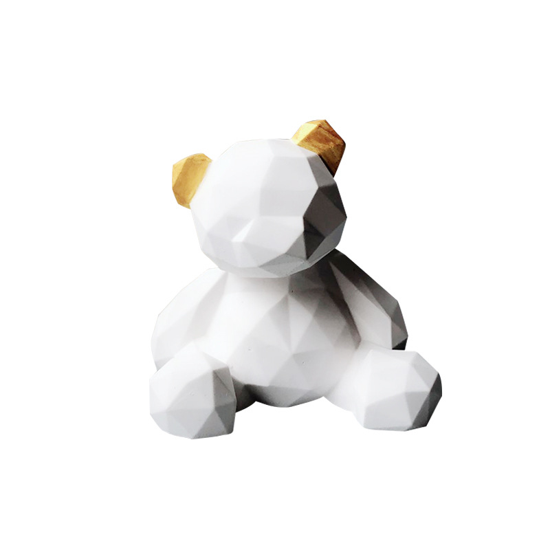 3D Stereo Bear Silicone Mold D - 3D Printing Concrete 评论和价格