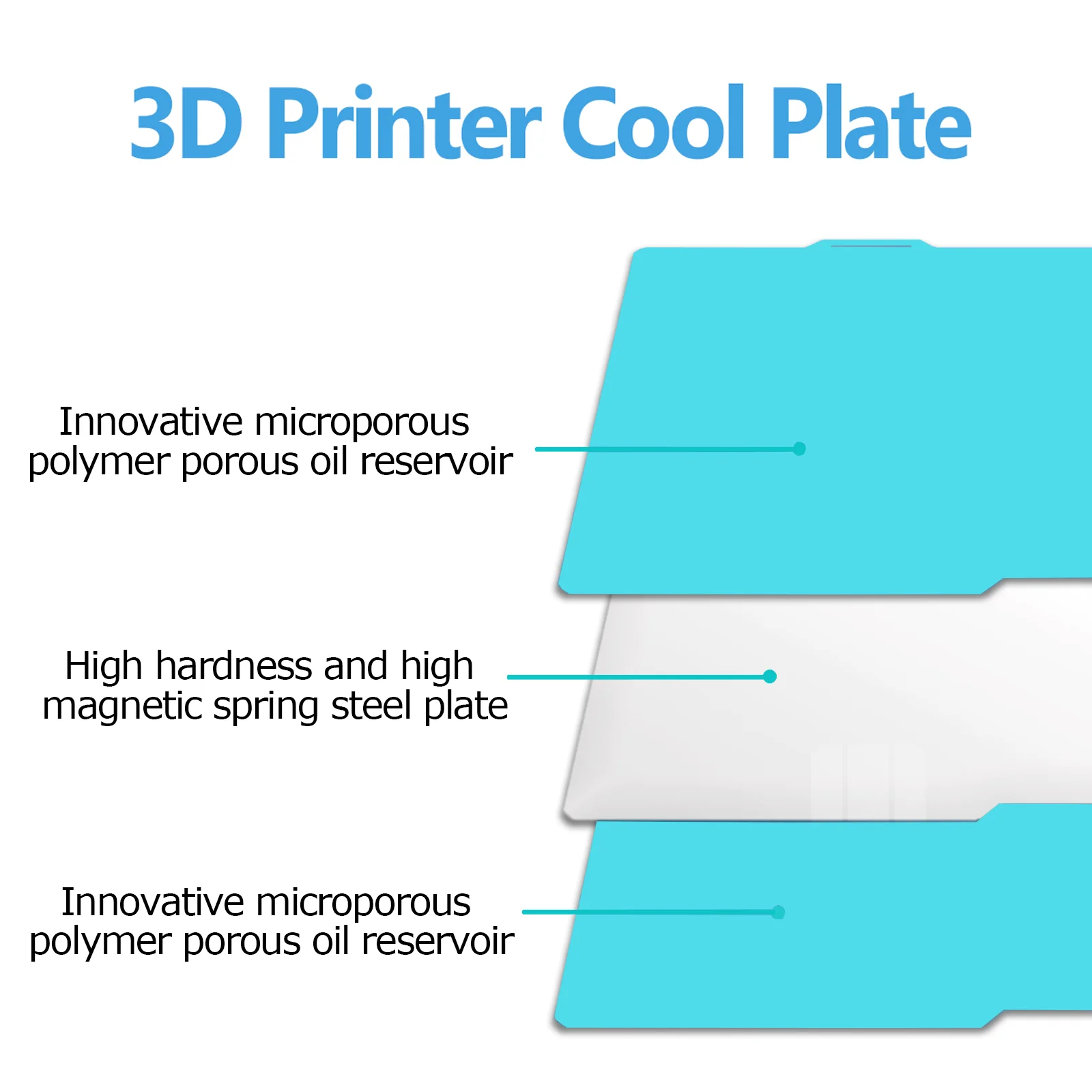 Glacier Cold Build Plate For E - 3D Printing Elegoo 评论和价格