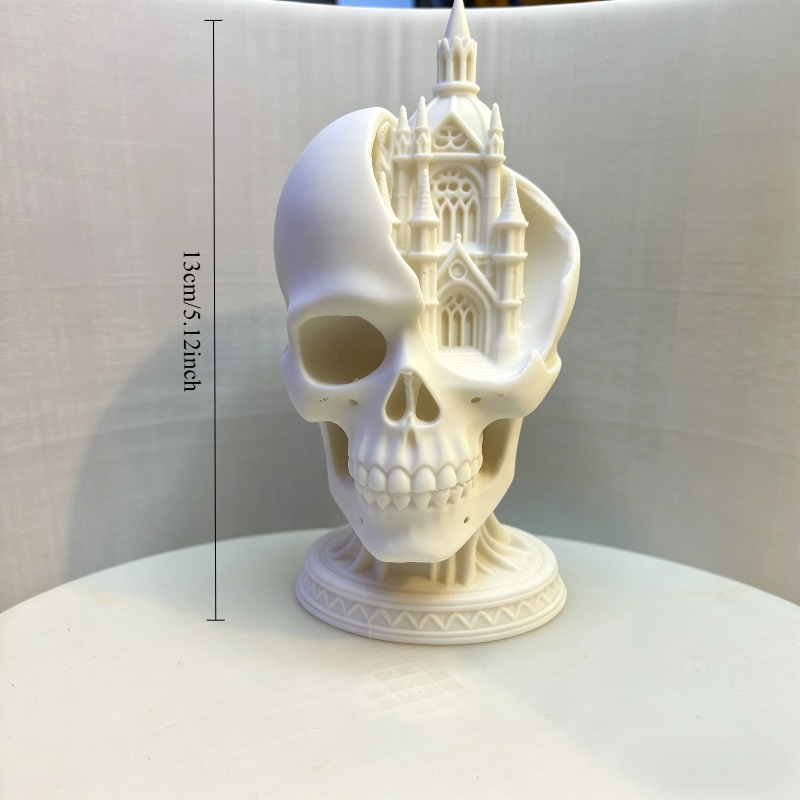 3D Printed Cathedral Skull Rel - 3D Printing Cafe 评论和价格