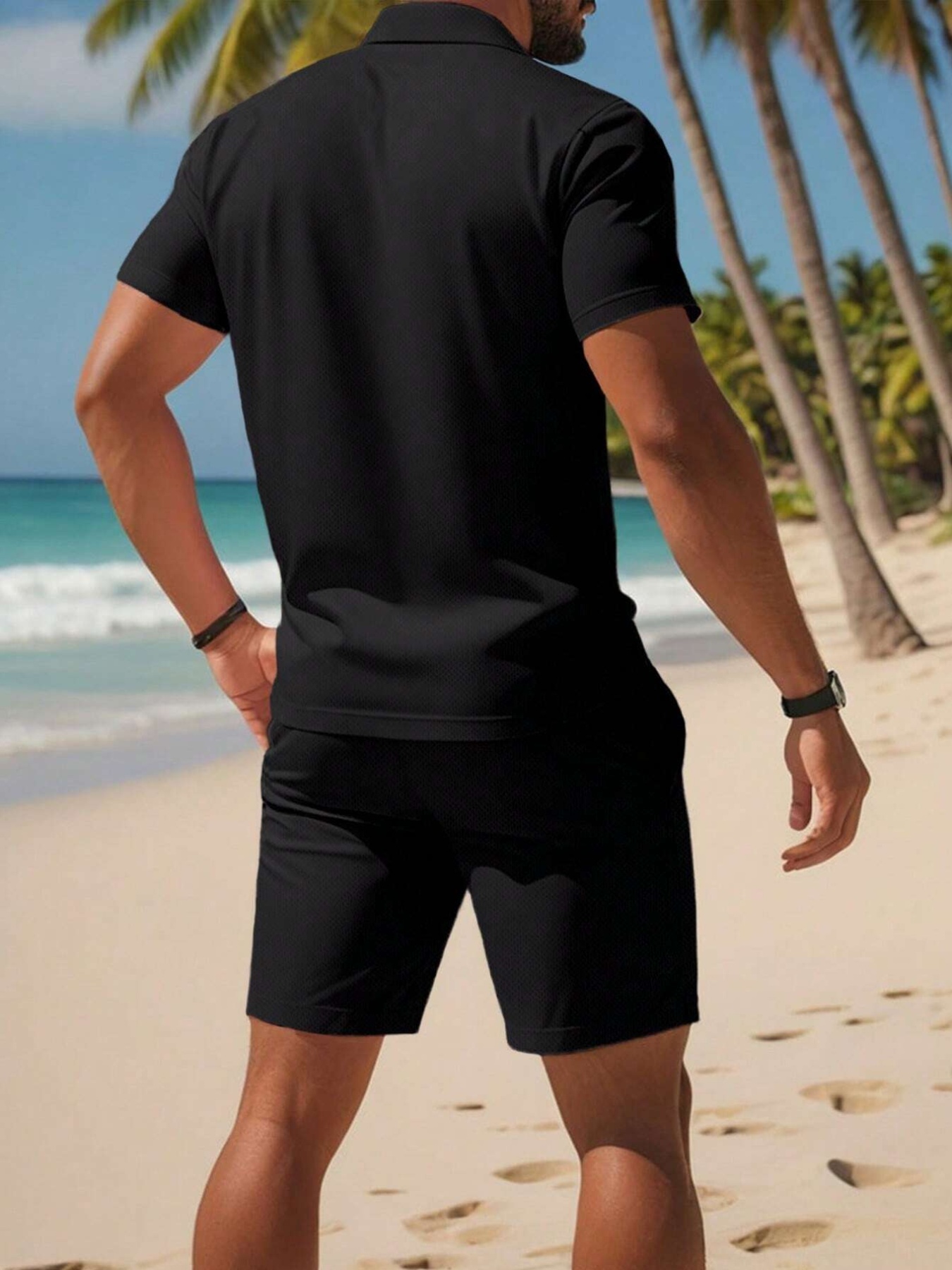 2026 Summer Men's Polo Shirt S - 3D Printing Kpop 评论和价格