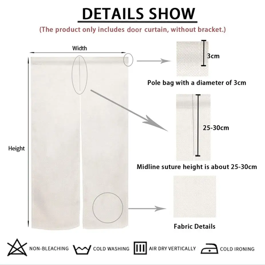 Japanese Style Door Curtain 3D - 3D Printing Cafe 评论和价格