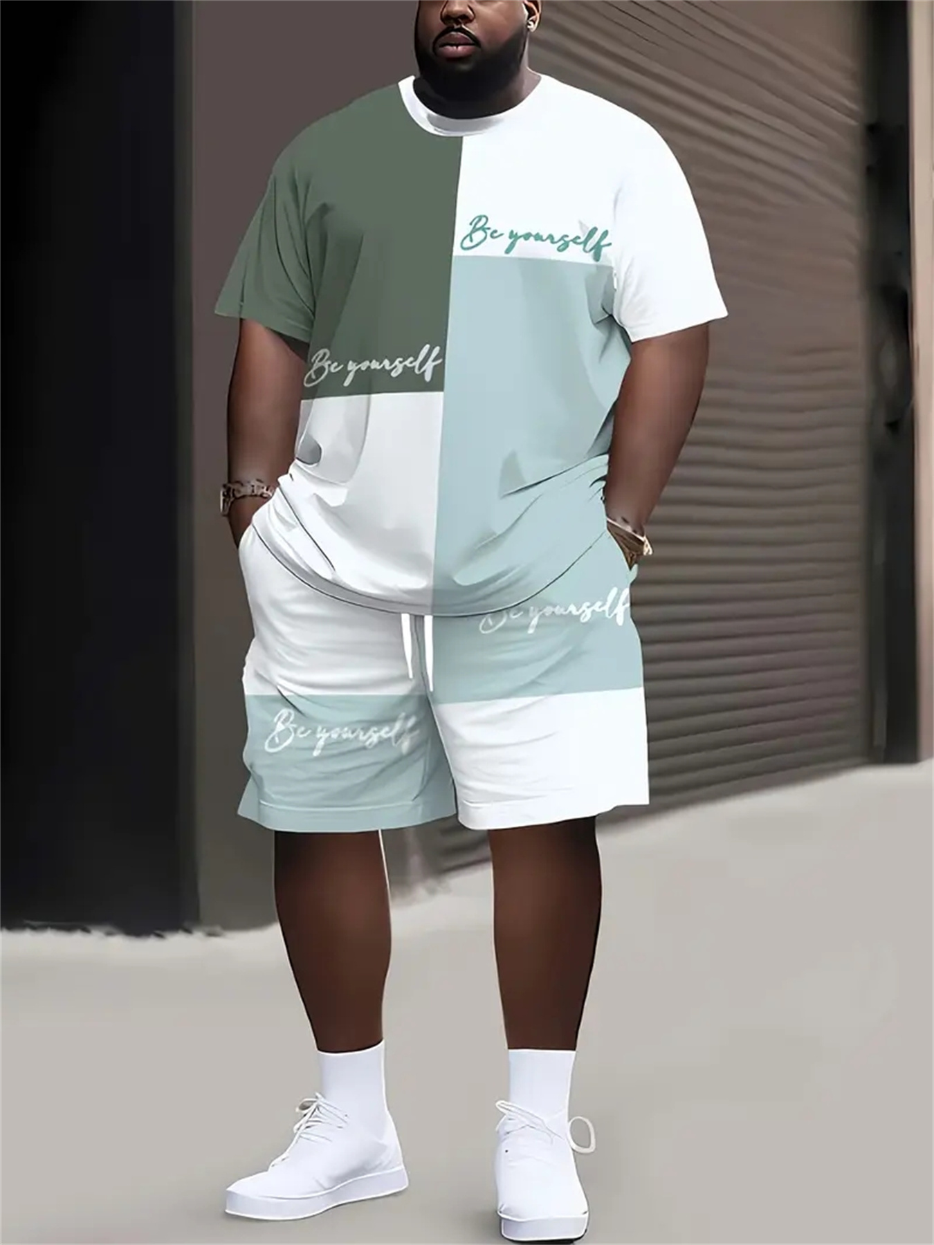 Summer Large Size Men's Clothi - 3D Printing Kpop 评论和价格