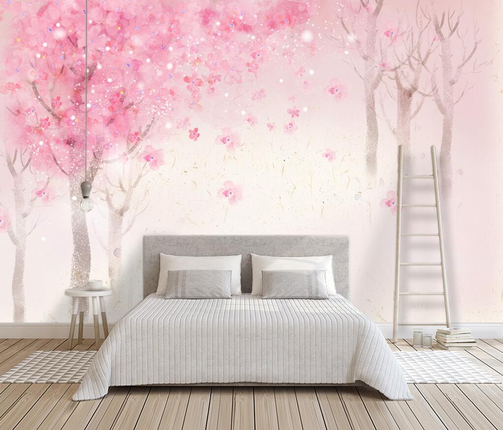 Pink Cherry Blossom Background - 3D Printing Heat Resistant Material 评论和价格