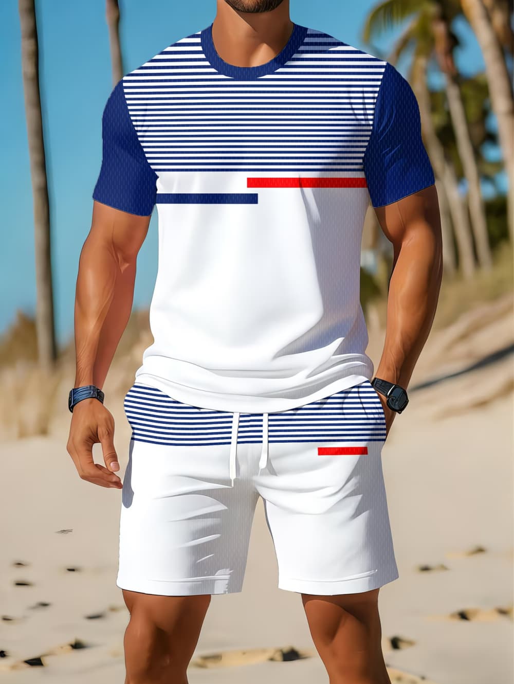 2026 Summer New Arrival Men's  - 3D Printing Kpop 评论和价格