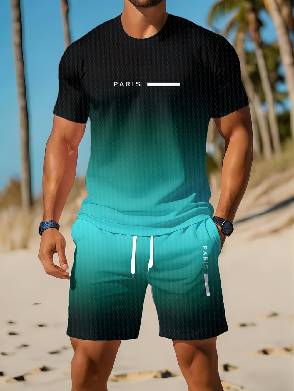 2026 Summer New Arrival Men's  - 3D Printing Kpop 评论和价格