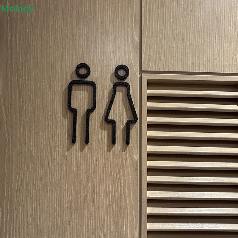 3D Printed Bathroom Door Sign  - 3D Printing Cafe 评论和价格